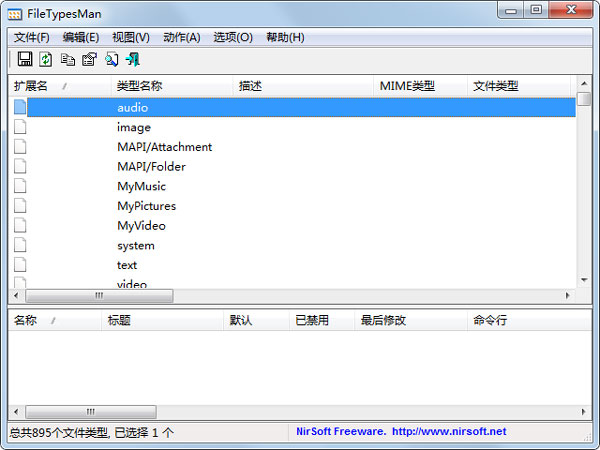 FileTypesMan(ϵͳ鿴) V1.81 ɫ